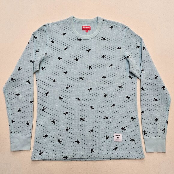 Supreme Playboy Waffle Thermal M - Picture 2 of 8